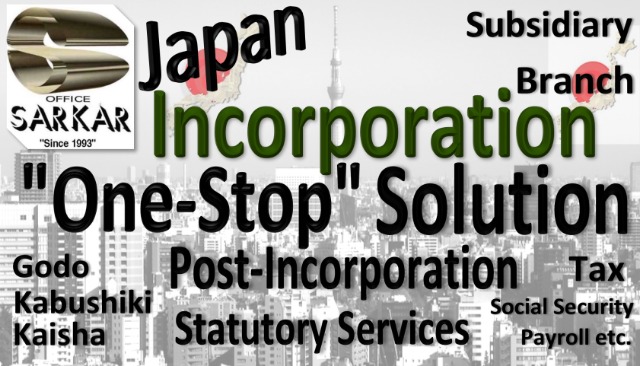 Japan Branch, Company Incorporation, Registration, Formation